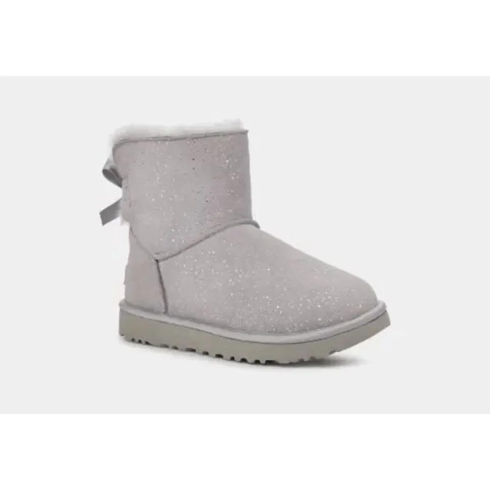 UGG Women's Mini Bailey Bow Metallic Spots - Pencil Leads 7M - Picture 1 of 7